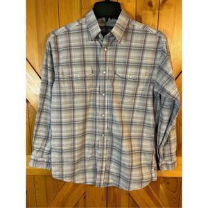Panhandle Rough Stock Mens Western Shirt XL/18 Pearl Snap (0378)
